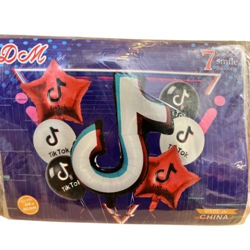 Tiktok Themed Balloons Set